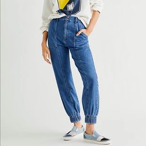 BOYISH - Nico High-Waisted Utility Jogger Jeans size 24